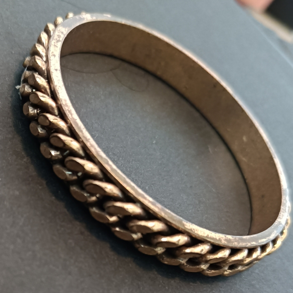 J. Crew Gold-Tone Braided Chain Bangle